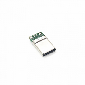 USB-Type-CM/夹板0.8拉伸款/2.0板 R1=56K/弯端/15卡勾/HSF